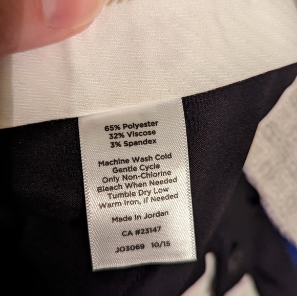 NWT! Wide Leg Talbot's Pants Size 12 - Picture 6 of 6